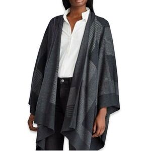 Ralph Lauren Poncho Wrap Shawl